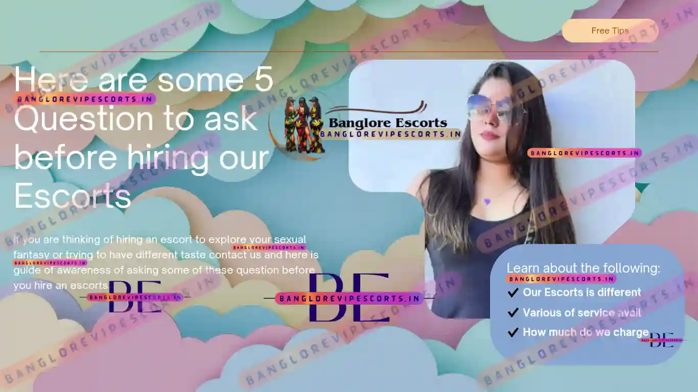 Questions to ask before hiring an escort