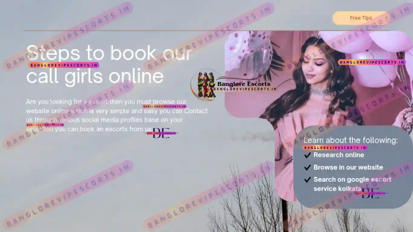 Steps for booking escort services online