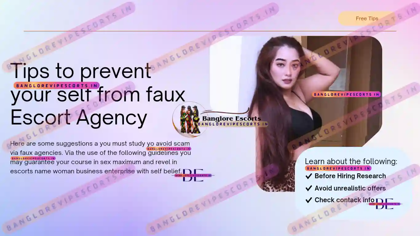 Steps to avoid fake escort agency