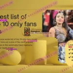 10 Famous Only Fans Model