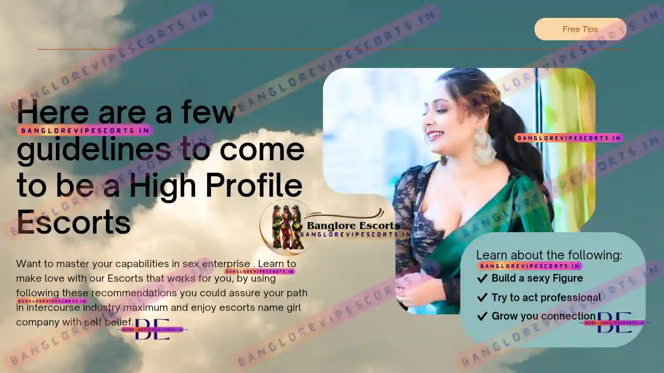 How to become a high profile escort?