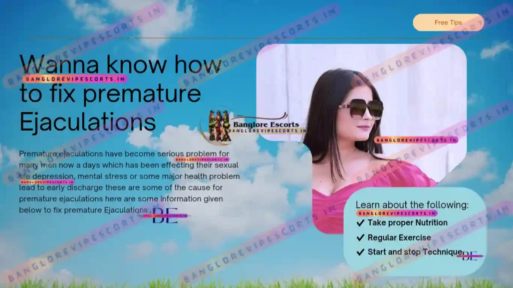 Fix premature ejaculation