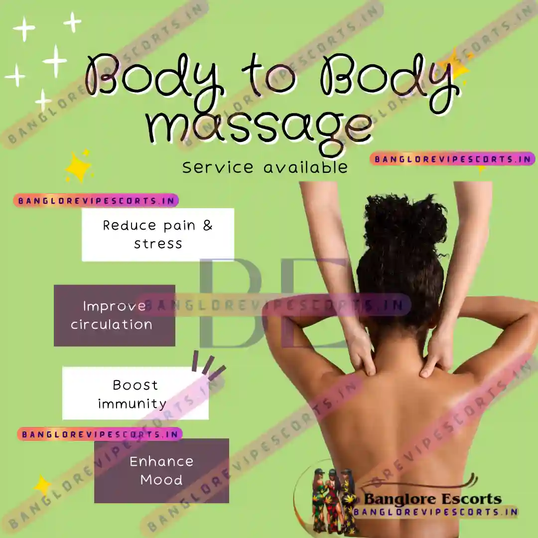 Book escort for body to body massage