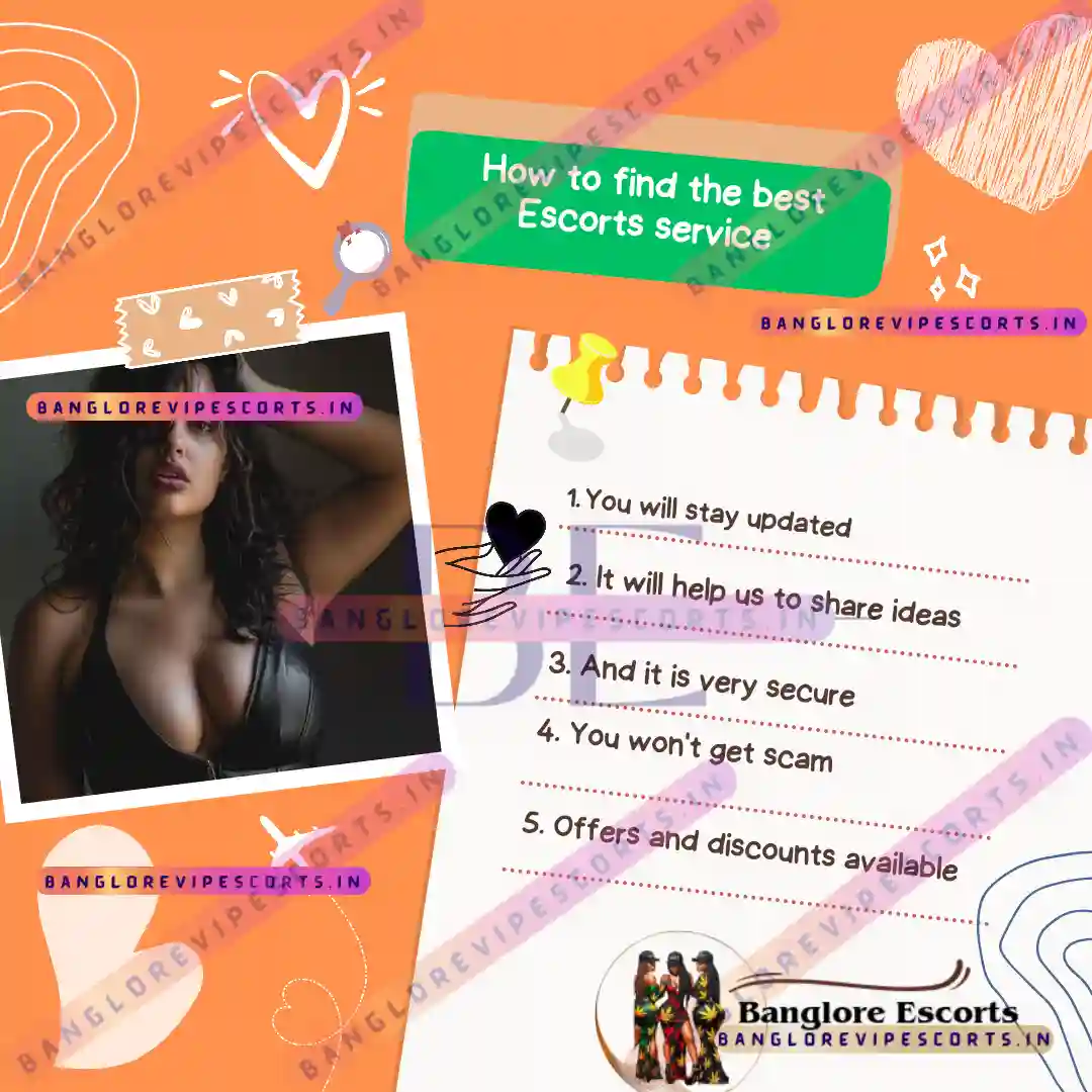 How to find the best escort service in Bangalore?
