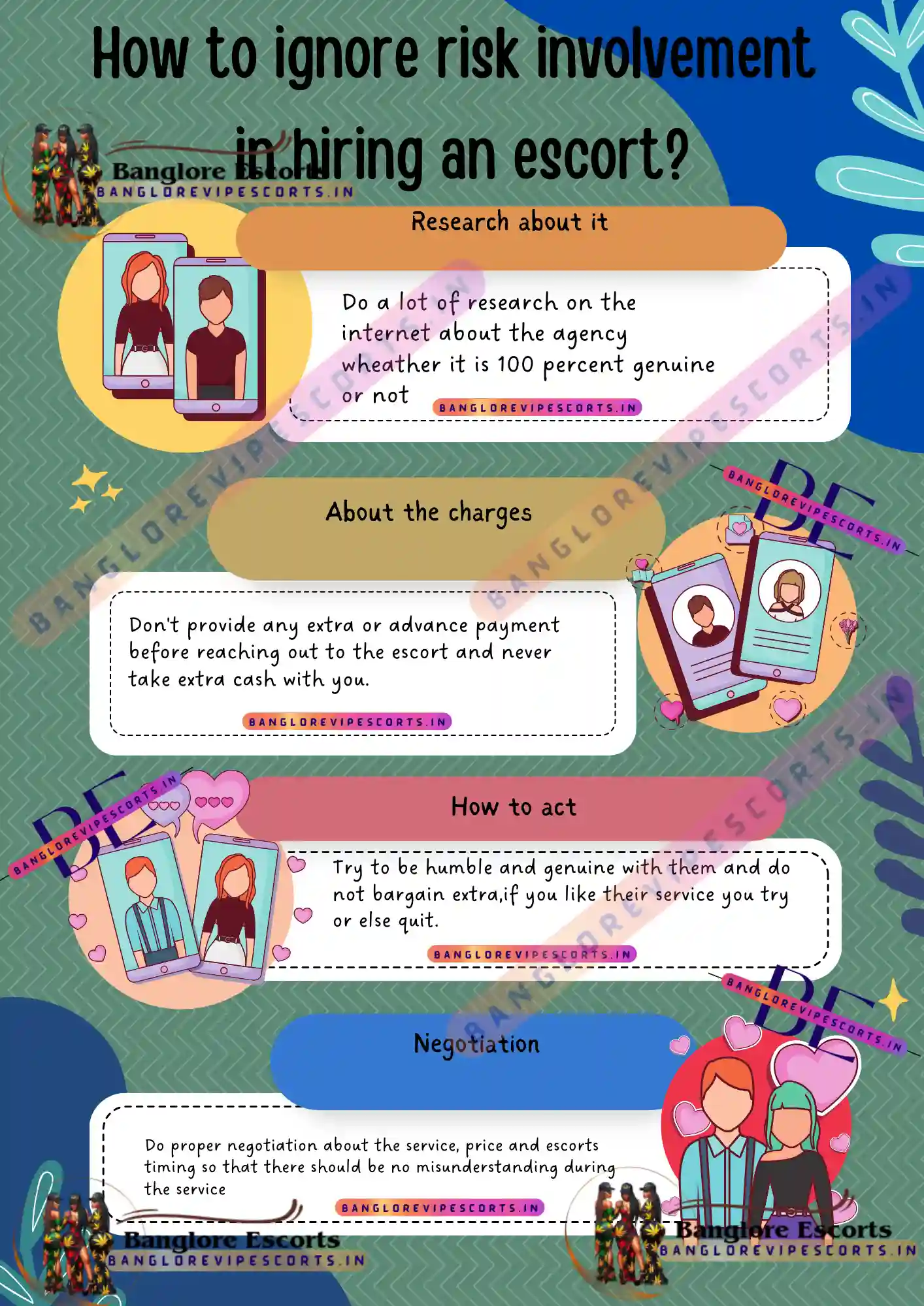 Is there any risk in booking escort service?