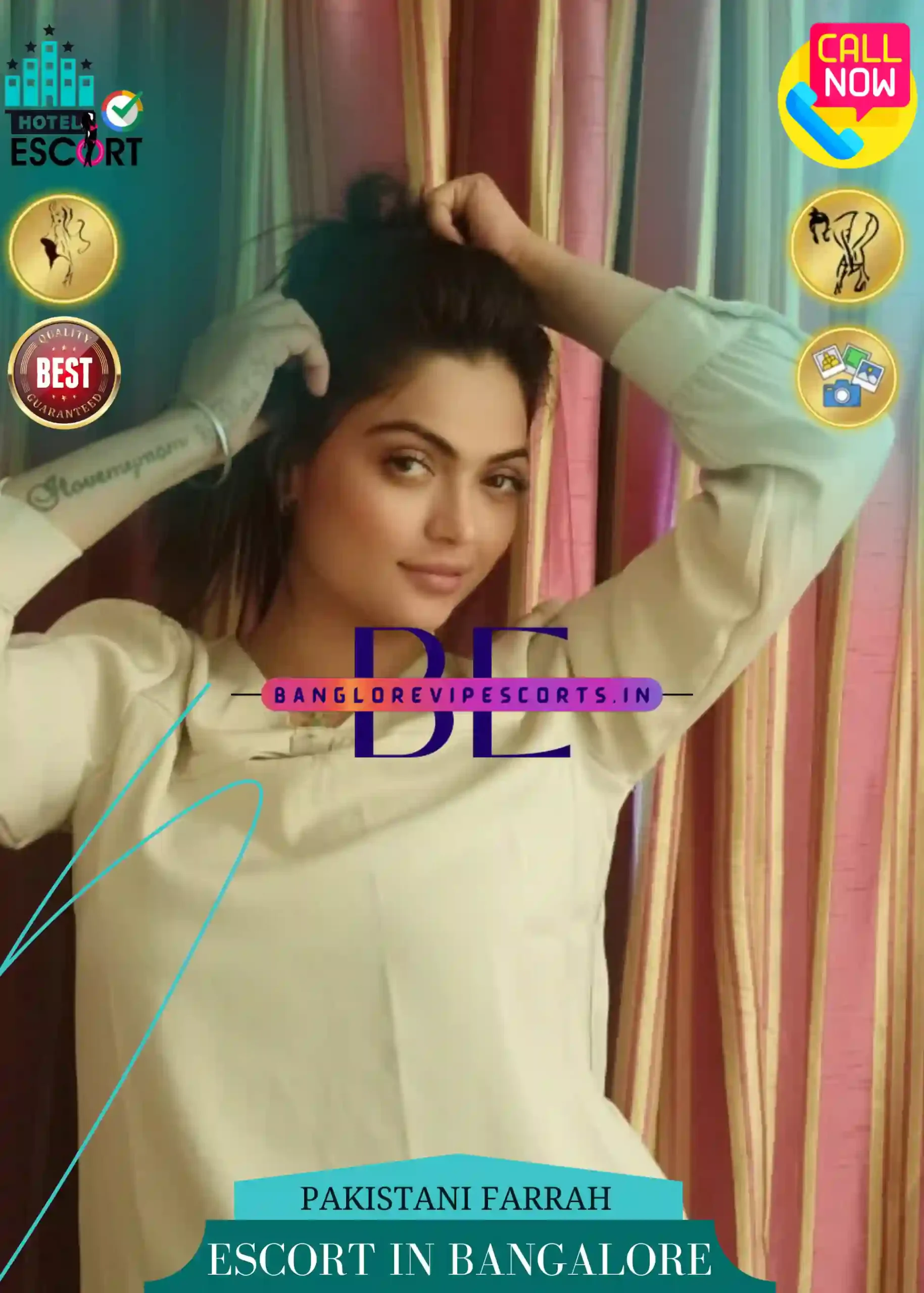 Pakistani Farrah Escort girl