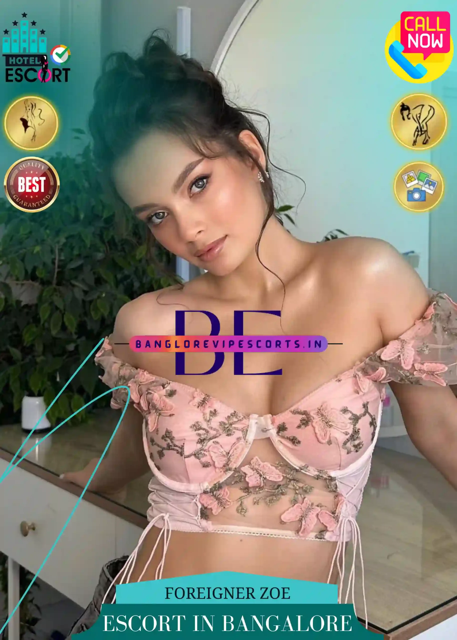 Zoe Escorts Girl in Bangalore